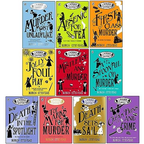 Cover Art for 9789123877430, A Murder Most Unladylike Mystery Series 9 Books Collection Set by Robin Stevens (Murder Most Unladylike,Arsenic For Tea,First Class Murder,Jollyfoul Play,Mistletoe and Murder,Top Marks For Murder.. by Robin Stevens