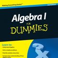 Cover Art for 9780470636053, Algebra I For Dummies by Mary Jane Sterling