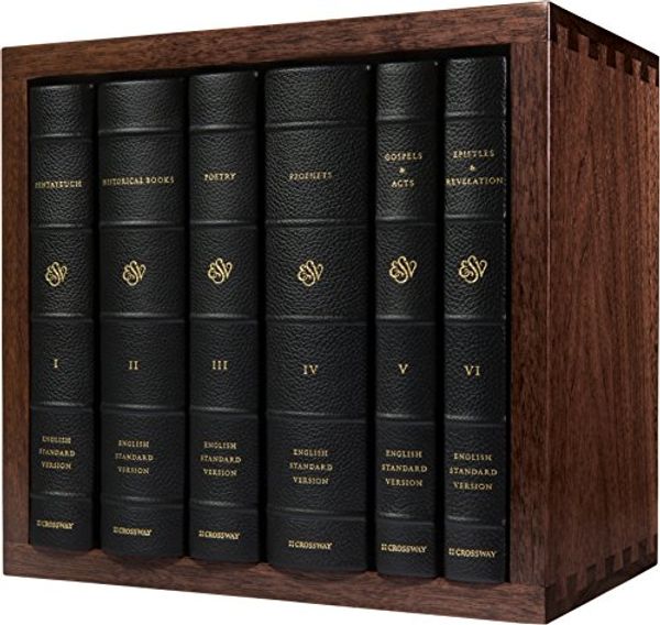 Cover Art for 9781433555121, ESV Reader's Bible, Six-Volume Set (Cowhide Over Board) by Not Available
