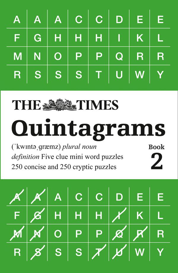 Cover Art for 9780008404185, The Times Quintagrams Book 2: 500 Mini Word Puzzles by The Times Mind Games