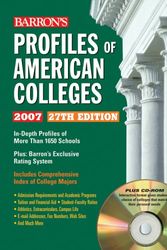 Cover Art for 9780764179037, Profiles of American Colleges with CD-ROM (Barron's Profiles of American Colleges) by compiled and edited by the College Division of Barron's Educational Series