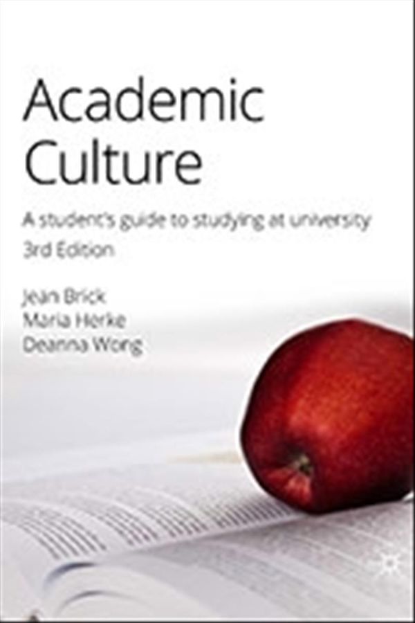 Cover Art for 9781420257038, Academic Culture 3e by Jean Brick
