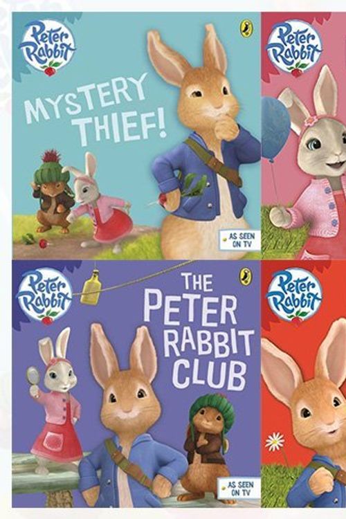 Cover Art for B01N1EZXIZ, Beatrix Potter Collection Peter Rabbit Animation 4 Books Bundle (Mystery Thief!,Lily's Party Time,The Peter Rabbit Club,Friends Forever) by Beatrix Potter (2016-11-09) by Beatrix Potter