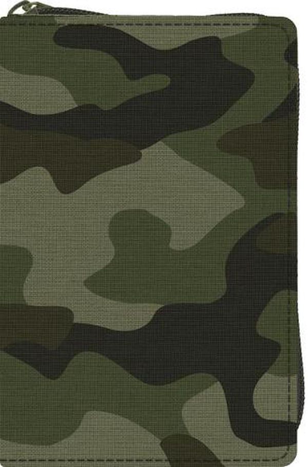 Cover Art for 9781433575846, ESV Compact Bible (Canvas with Zipper, Camo Design) by Not Available