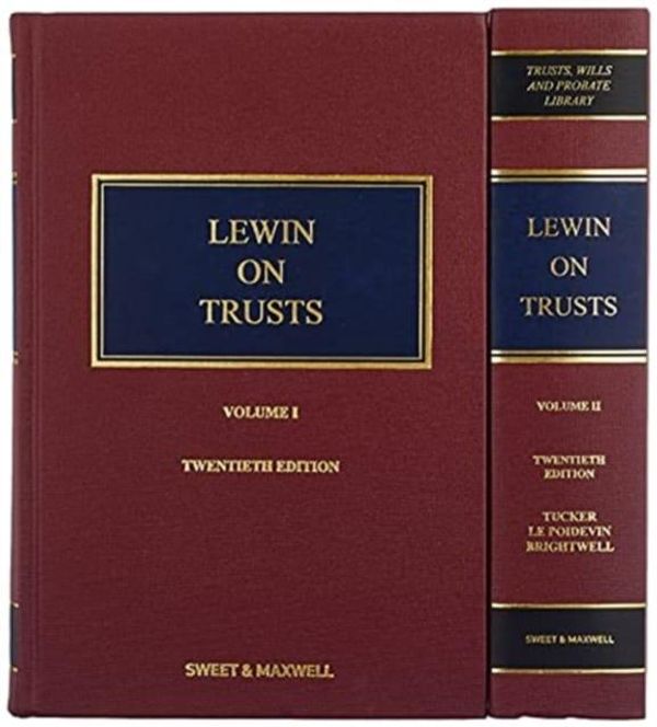 Cover Art for 9780414068056, Lewin on Trusts by Lynton Tucker, Nicholas Le Poidevin, James Brightwell