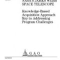 Cover Art for 9781976363030, NASA's James Webb Space TelescopeKnowledge-Based Acquisition Approach Key to Add... by United States Government Account Office