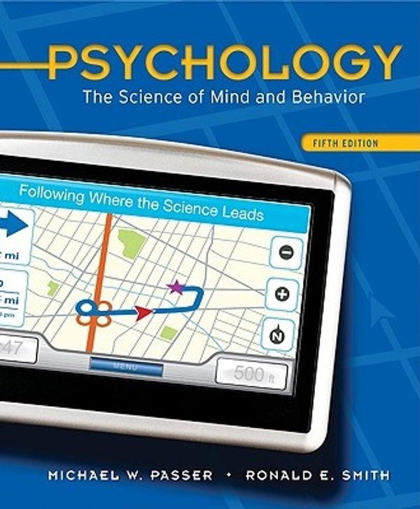Cover Art for 9780073532127, Psychology by Michael Passer, Ronald Smith