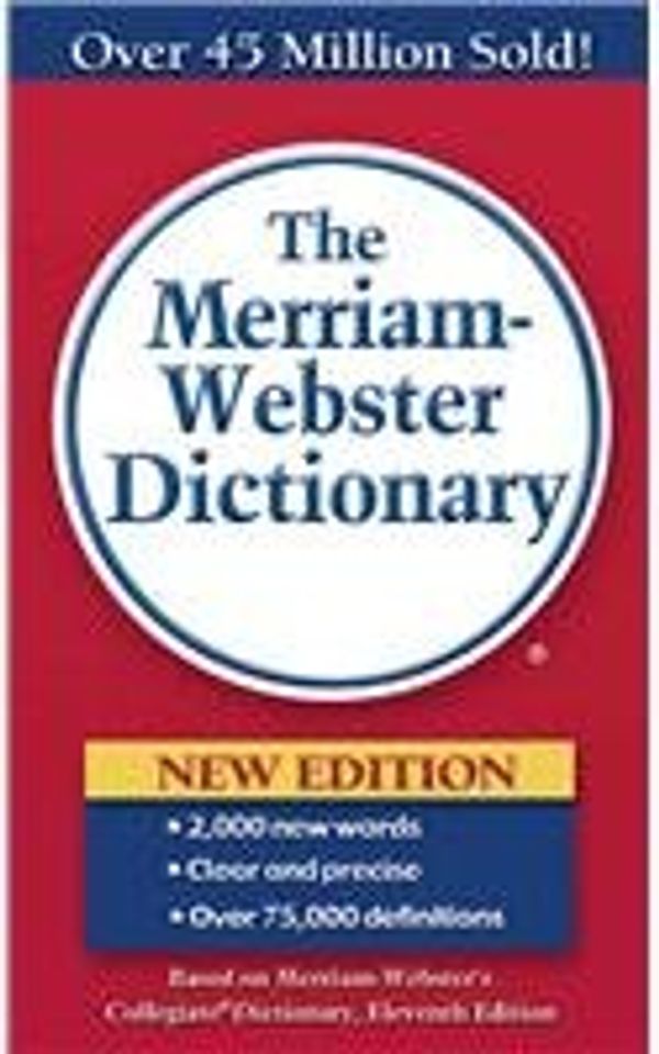Cover Art for 9780756932176, The Merriam-Webster Dictionary by Merriam Webster