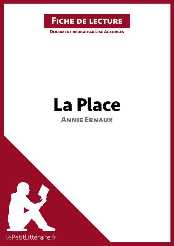 Cover Art for 9782806219725, La Place d'Annie Ernaux (Fiche de lecture) by Lise Ageorges