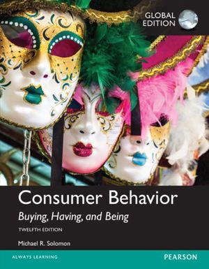 Cover Art for 9781292153100, Consumer Behavior, Global Edition by Michael R. Solomon