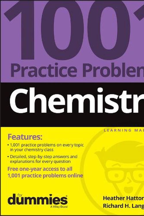 Cover Art for 9781119883531, Chemistry: 1001 Practice Problems for Dummies (+ Free Online Practice) by Hattori, Heather, Langley, Richard H