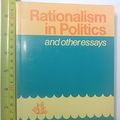 Cover Art for 9780416699500, Rationalism in Politics and Other Essays (University Paperbacks) by Michael Oakeshott