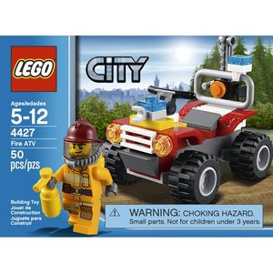 Cover Art for 0673419165303, Fire ATV Set 4427 by LEGO