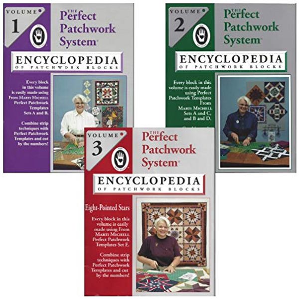 Cover Art for 0663250996600, Marti Michell Perfect Patchwork System Quilting Book Set - Encyclopedia of Patchwork Blocks - 3 Items: Volume 1, Volume 2 and Volume 3 Eight-Pointed Star by 