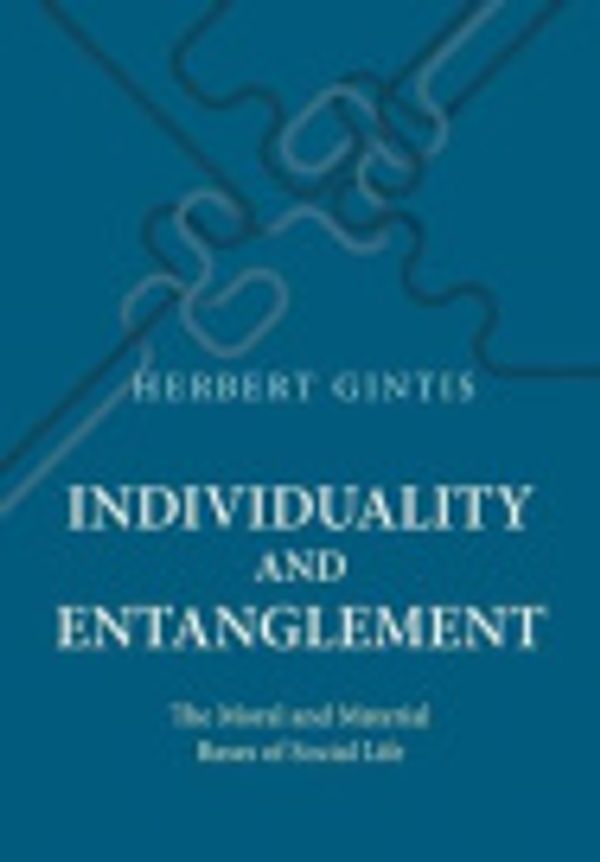 Cover Art for 9781400883165, Individuality and Entanglement by Herbert Gintis