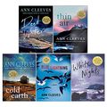 Cover Art for 9789124143213, Ann Cleeves Shetland Series Collection 5 Books Set (White Nights, Blue Lightning, Dead Water, Thin Air, Cold Earth) by Ann Cleeves