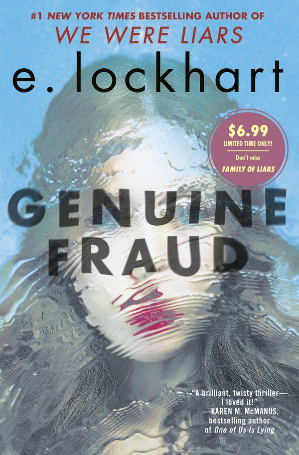 Cover Art for 9780593567173, Genuine Fraud by E. Lockhart