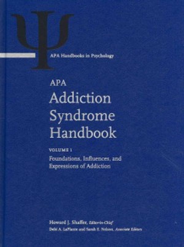 Cover Art for 9781433811036, APA Addiction Syndrome Handbook by Howard J. Shaffer