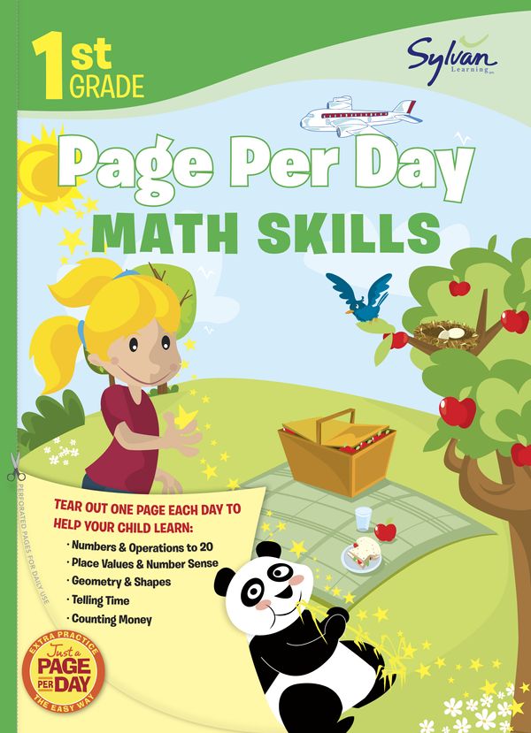 Cover Art for 9780307944603, First Grade Page Per Day by Sylvan Learning