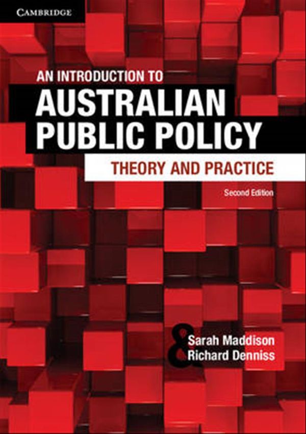 Cover Art for 9781107658257, An Introduction to Australian Public Policy by Sarah Maddison