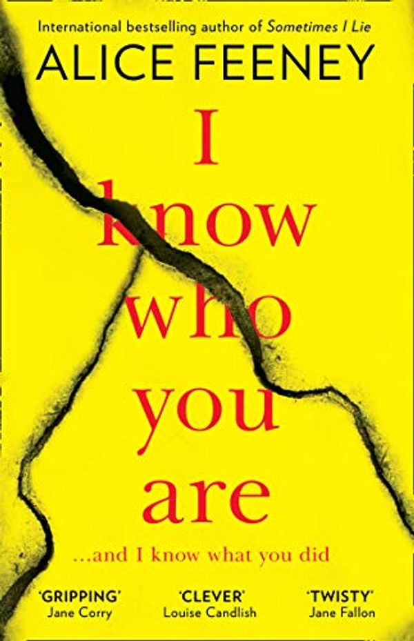 Cover Art for 9780008354909, I Know Who You Are by Alice Feeney