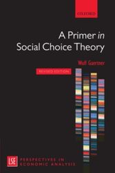 Cover Art for 9780199565306, A Primer in Social Choice Theory by Wulf Gaertner