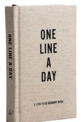 Cover Art for 9781452174792, Canvas One Line a Day: A Five-Year Memory Journal by Chronicle Books