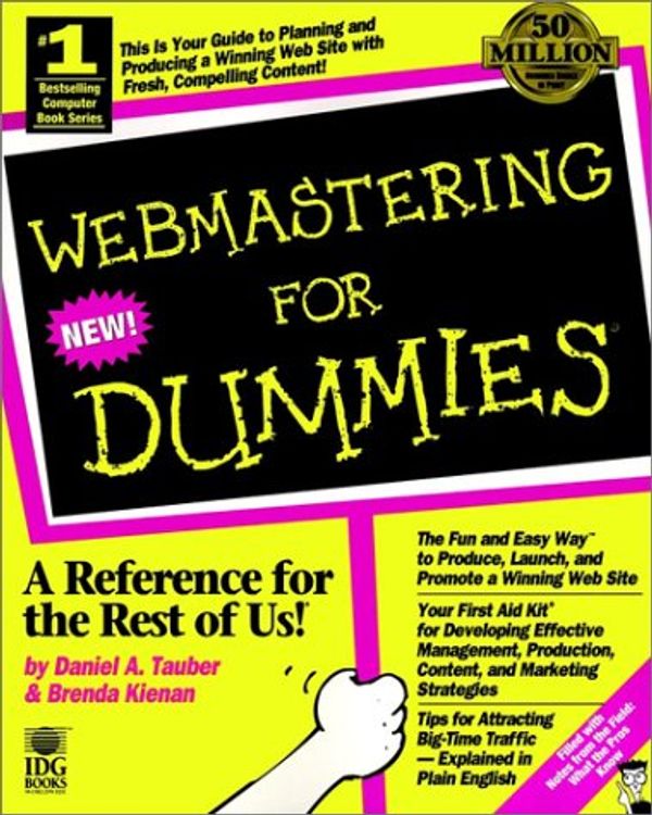 Cover Art for 9780764501715, Webmastering for Dummies by Brenda Kienan