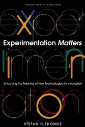 Cover Art for 9781578517503, Experimentation Matters by Stefan H. Thomke