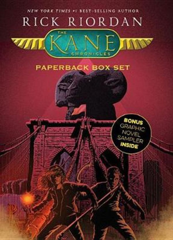 Cover Art for 9781368013611, The Kane Chronicles, Paperback Box Set (with Graphic Novel Sampler) by Rick Riordan