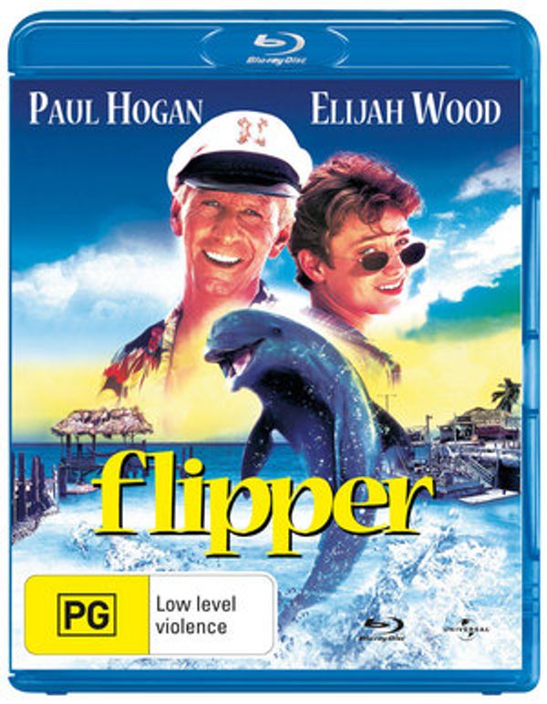 Cover Art for 5050582840193, Flipper [Blu-ray] by Robert Deacon,Paul Hogan,Jonathan Banks,Elijah Wood,Alan Shapiro