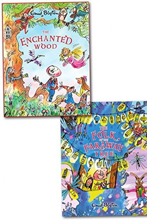 Cover Art for 9781780488455, Enid Blyton Magic Faraway Tree & Enchanted Wood Collection 2 Full Colour Illustrated Gift Books Collection Pack (The Magic Faraway Tree, The Enchanted Wood by Enid Blyton