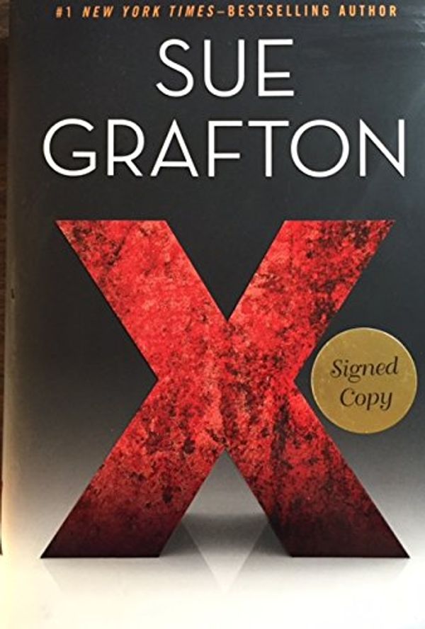 Cover Art for 9780147541895, X (Signed Copy) by Sue Grafton