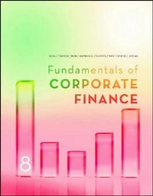 Cover Art for 9781743768051, Fundamentals of Corporate Finance by Ross, Stephen A./ Westerfield, Randolph/ Jordan, Bradford D.