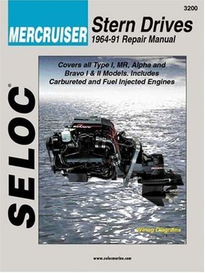 Cover Art for 9780893300050, Mercruiser Stern Drive: (1964-1992) v. 1 by Seloc