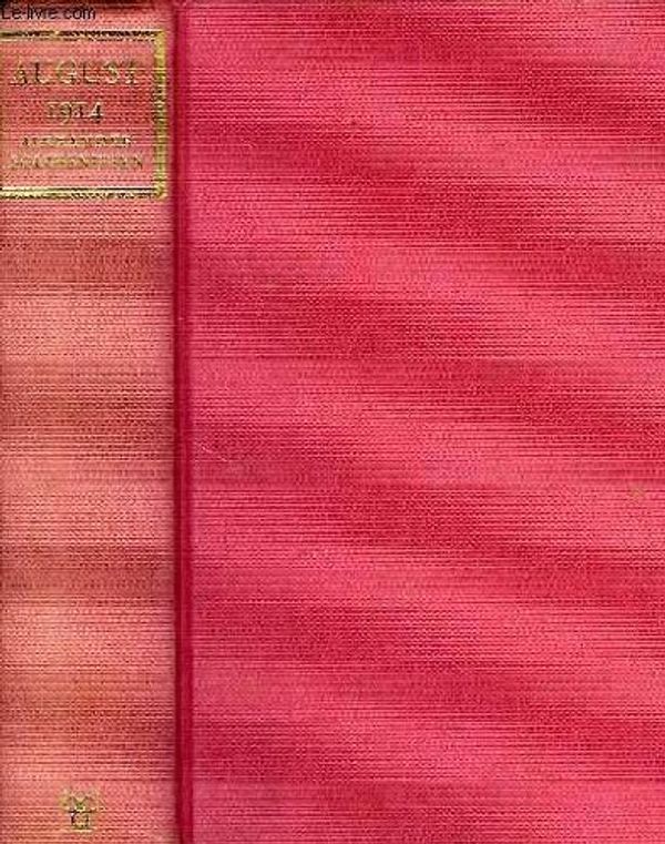 Cover Art for 9780374106843, August 1914 by Alexander Solzhenitsyn