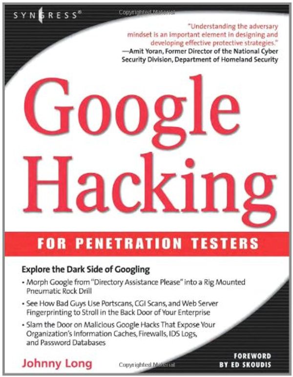 Cover Art for 9781931836364, Google Hacking For Penetration Testers by Jen Long