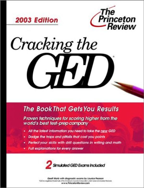 Cover Art for 9780375762444, Cracking the GED 2003 by Geoff Martz