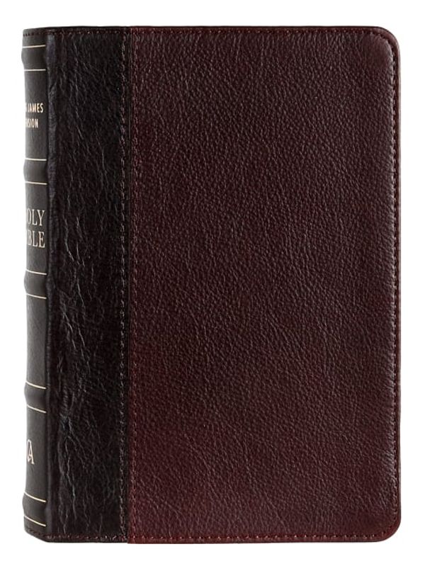 Cover Art for 9781432133863, KJV Compact Bible Two-Tone Brown/Brandy Full Grain Leather by Christian Art Publishers