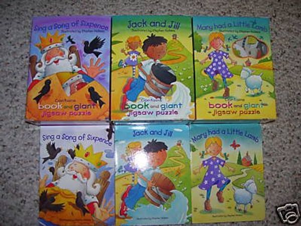 Cover Art for 9781582098135, Book & Giant Puzzle Set of 3: Jack & Jill; Mary Had a Little Lamb; Sing a Song of Sixpence by Unknown