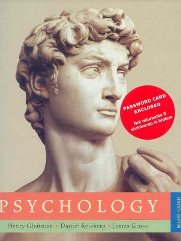 Cover Art for 9780393109733, Psychology by Henry Gleitman, James J. Gross, Daniel Reisberg