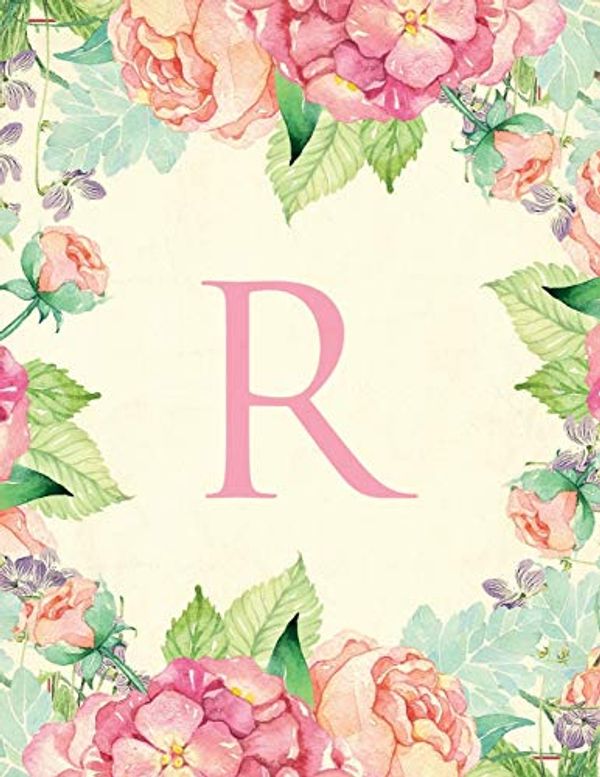 Cover Art for 9781699770696, R: Traditional watercolor, stylish, decorative and simple floral capital letter monogram lined notebook, pretty, cute and suitable for women and ... 100 college ruled pages 8.5 x 11 size. by Tim Bird