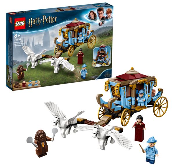 Cover Art for 5702016604122, Beauxbatons' Carriage: Arrival at Hogwarts Set 75958 by LEGO
