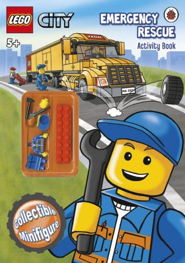 Cover Art for 9781409308850, Lego City: Emergency Rescue Activity Book With Lego Minifigure by Ladybird