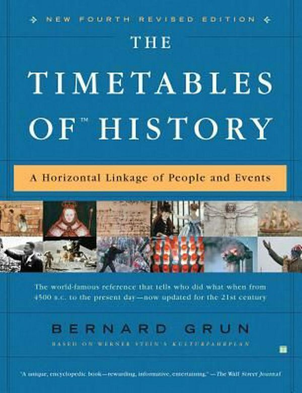 Cover Art for 9780743270038, The Timetables of History by Bernard Grun