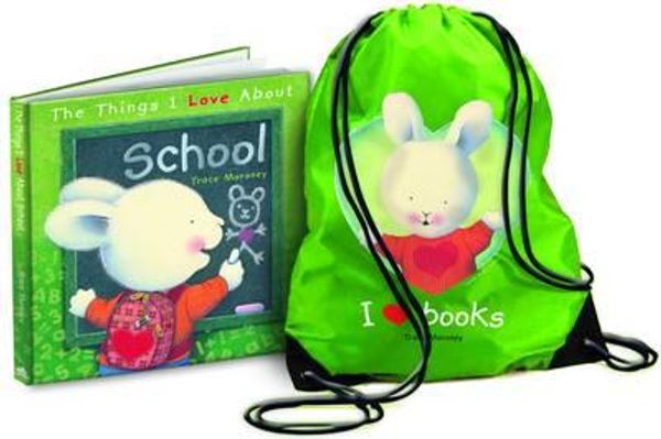 Cover Art for 9781742487502, Things I Love About School with Library Bag by Trace Moroney