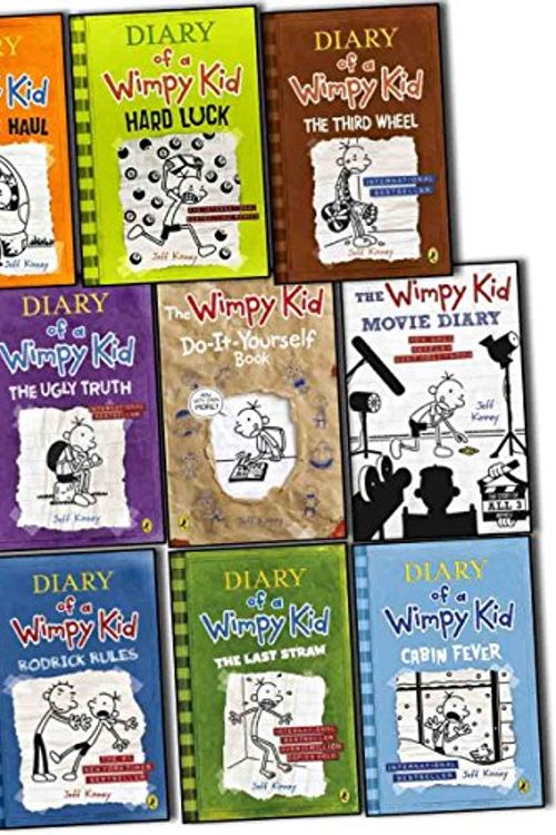 Cover Art for 9783200302846, Diary of a Wimpy Kid Collection 11 Books Set Pack by Jeff Kinney RRP: £90.97 (The Long Haul, Hard Luck, The Third Wheel, Cabin Fever, The Ugly Truth, Dog Days, The Last Straw, Rodrick Rules, Do-It-Yourself Book, The Wimpy Kid Movie Diary) by Jeff Kinney