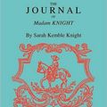 Cover Art for 9781557091154, The Journal of Madame Knight by Sarah Knight