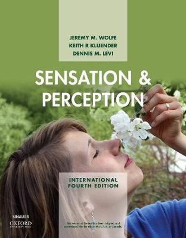 Cover Art for 9781605357447, Sensation & Perception by Jeremy M. Wolfe