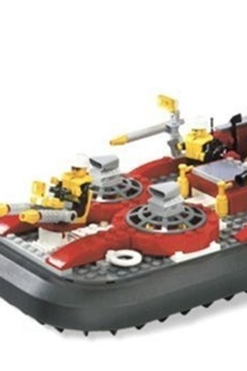 Cover Art for 0673419090841, Fire Hovercraft Set 7944 by Lego